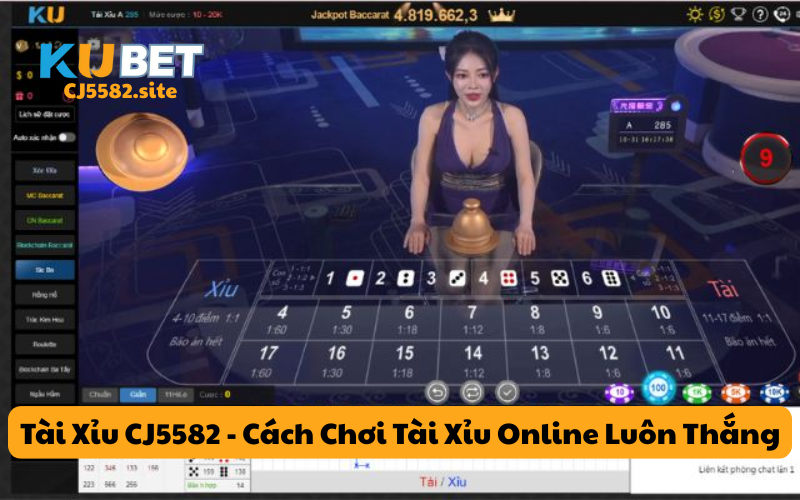 Tài Xỉu KUCASINO - Cách Chơi Tài Xỉu Online Luôn Thắng